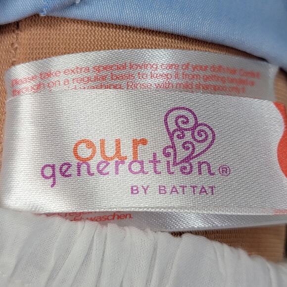 Our Generation 18" Doll "Cowboy Summer" +Lucky Horseshoe Necklace + Extra Outfit - Picture 6 of 7